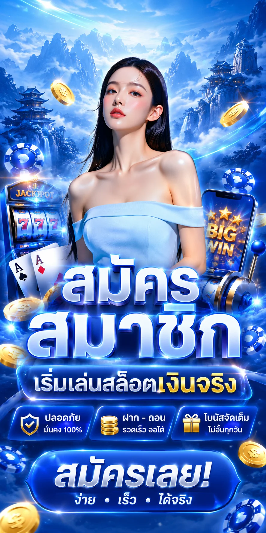 สมัครสมาชิก WINZY888 เริ่มเล่นสล็อตเงินจริง