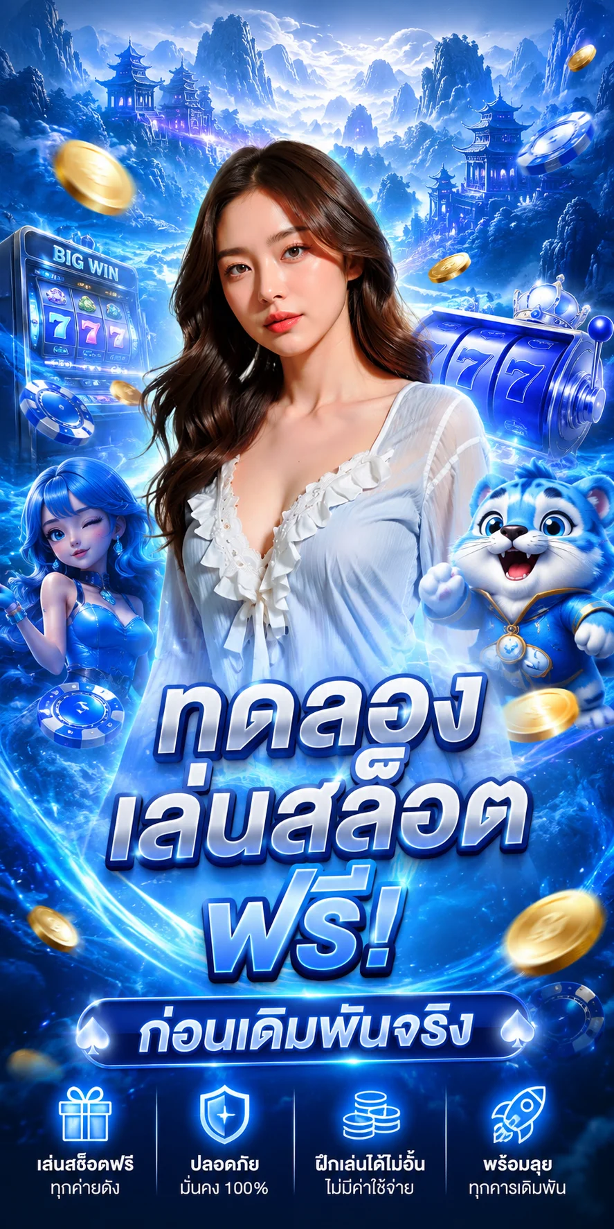ทดลองเล่นสล็อตฟรีก่อนเดิมพันจริงบน WINZY888